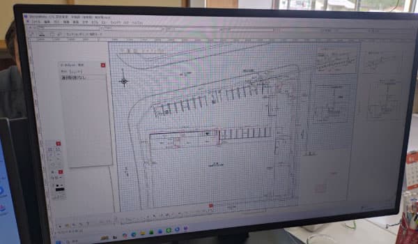 専用CADによる申請図